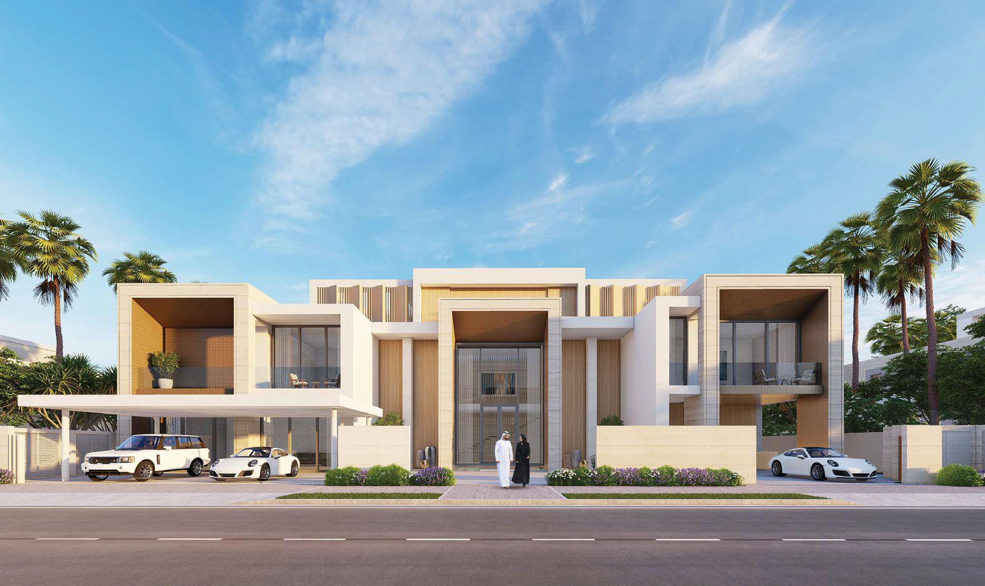 Reem Hills development on Al Reem Island featuring premium homes and green landscapes.